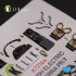 1/72 English Electric Canberra PR.9 Interior parts (3D decals) for Airfix kit 