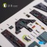 1/72 F-117A NIGHTHAWK Interior parts (3D decals) for Academy kit 