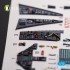 1/72 F-117A NIGHTHAWK Interior parts (3D decals) for Academy kit 