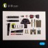 1/72 Jaguar A Interior 3D Decals for HobbyBoss kit