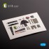 1/72 Jaguar A Interior 3D Decals for HobbyBoss kit