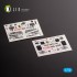 1/72 MiG-29UB Interior 3D Decals for IBG models kit