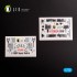 1/72 F-100F Interior 3D Decals for Trumpeter kit
