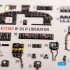 1/72 B-24H Liberator Interior 3D Decals for Airfix kit