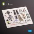1/72 F-4B Phantom Interior 3D Decals for FineMolds kit