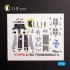 1/72 A-10C Thunderbolt II Interior 3D Decals for GWH kit