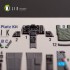 1/72 F-1 Support Fighter Interior 3D Decals for Platz kit