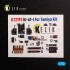 1/72 KI-61 Interior 3D Decals for Tamiya kit