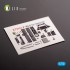 1/72 F-84G Thunderjet Interior 3D Decals for Tamiya kit