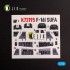 1/72 F-16I Interior 3D Decals for Hasegawa kit