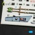 1/72 Mirage-2000C Interior 3D Decals for DreamModel kit