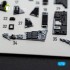 1/72 F-14D Tomcat Interior 3D Decal Set for Tamiya Kit