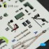 1/72 Spitfire PR A/B/E Types Interior 3D Decals for IBG Models kit