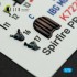 1/72 Spitfire PR A/B/E Types Interior 3D Decals for IBG Models kit