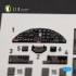 1/72 B-25J Mitchell Interior 3D Decal Set for Eduard Kit