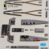 1/72 T-1B Buckeye Interior 3D Decal Set for Platz Kit