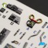 1/72 F-4F Phantom II Interior 3D Decal Set for FineMolds Kit