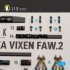 1/72 Sea Vixen FAW.2 Interior 3D Decal Set for Cyber Hobby Kit