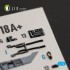 1/72 USMC F/A-18+ Hornet Interior 3D Decal Set for Academy #12411 Kit