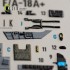 1/72 USMC F/A-18+ Hornet Interior 3D Decal Set for Academy #12411 Kit