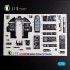 1/72 Millennium Falcon Interior 3D Decal for Bandai Kit