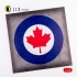1/72 - 1/48 Canada Roundel Acrylic 3 mm (240 x 240 mm, 190g) 
