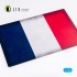 1/72 France Flag Base Acrylic 3 mm (280 x 180 mm, 170 g) 
