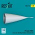 1/32 Mirage 2000C Nose Cone for Kitty Hawk / Zimimodel kit