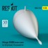 1/32 Mirage 2000B Nose Cone for Kitty Hawk / Zimimodel Kit