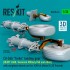 1/35 Ch-54A Tarhe Landing Gear (Heavy Load/Universal Military Pod) for ICM Kit