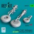 1/35 Ch-54A Tarhe Landing Gear (In Flight) with Wheels Set for ICM Kit