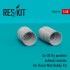 1/48 Su-35 Fly Position Exhaust Nozzles for Great Wall Hobby Kit