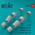 1/48 Su-35 Parking Position Exhaust Nozzles for Kitty Hawk Kits