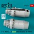 1/48 F-15 (A/B/C/D/E/J) Closed Exhaust Nozzles for Great Wall Hobby Kit