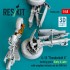 1/48 A-10 Thunderbolt II Landing Gears (Early Late) for Great Wall Hobby Kit