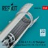 1/48 F-104 (A/C/D/J/G) Starfighter Exhaust Nozzle for Hasegawa/Eduard Kit