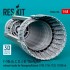 1/48 F-104 (A/C/D/J/G) Starfighter Exhaust Nozzle for Hasegawa/Eduard Kit