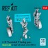 1/48 A-10 Thunderbolt II Landing Gears (Early Late) (In Flight) for GWH Kit