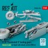 1/48 A-10 Thunderbolt II Landing Gears (Early Late) (In Flight) for GWH Kit