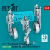 1/48 A-10 Thunderbolt II Landing Gears (Early Late) (In Flight) for Academy Kit