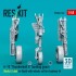 1/48 A-10 Thunderbolt II Landing Gears (Early Late) (In Flight) for Academy Kit