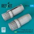 1/72 F-15 (A/B/C/D/E/J) Open Exhaust Nozzles for Fine Molds Kit