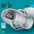 1/72 F-15 (A/B/C/D/E/J) Closed Exhaust Nozzles for Fine Molds Kit