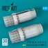 1/72 F-15 (A/B/C/D/E/J) Open Exhaust Nozzles for Great Wall Hobby Kit