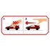 1/25 Race Car with Pullback Engine Rally Car (red)