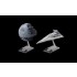 Bandai Death Star II and Imperial Star Destroyer (2 kits)