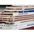 1/400 Cruiser Ship AIDAblu, AIDAsol, AIDAmar, AIDAstella