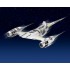 1/24 N-1 Starfighter (The Mandalorian, Pilot Figure & Display Stand)