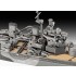 1/1200 Battleship HMS Duke of York Model Set (kit, paints, brush and glue)