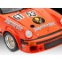 1/24 Porsche 934 Rsr "Jagermeister" Gift Model Set (kit, paints, cement & brush)